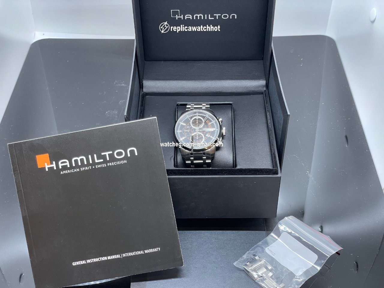 Hamilton Railroad Mens watch Unisex Automatic Steel H40656131 4