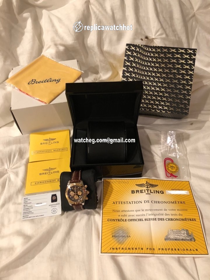 Breitling Chronomat 44 Mens watch Unisex Automatic Steel CB011012Q576 4