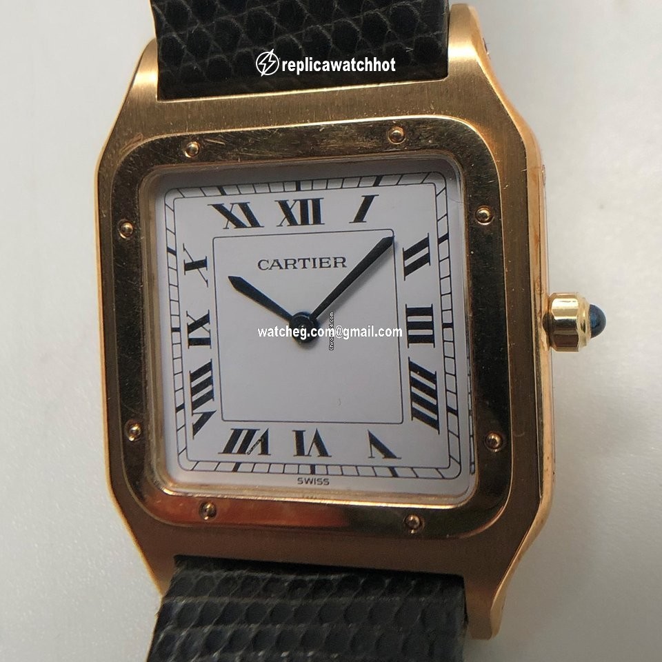 Cartier Santos Dumont Mens watch Unisex Manual winding Yellow gold 96054 4