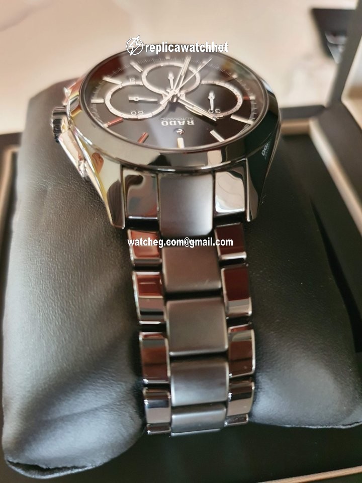 Rado HyperChrome Chronograph Mens watch Unisex Automatic Ceramic R32275152 or 01.650.0275.3.015 4