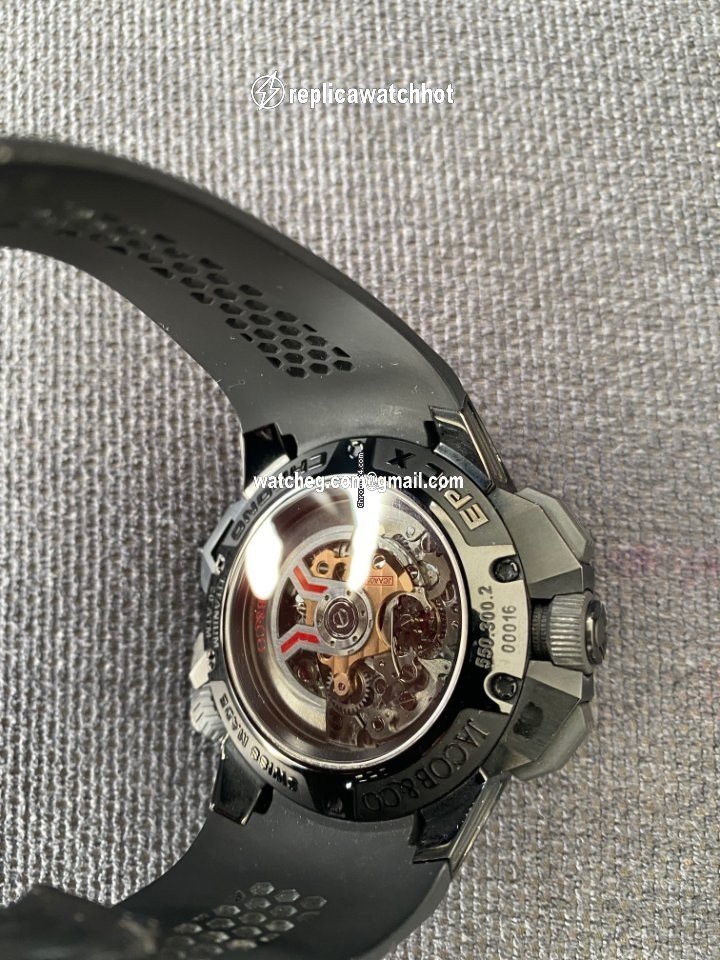 Jacob & Co. Mens watch Unisex Automatic Titanium EC311.21.SA.BB.A 4