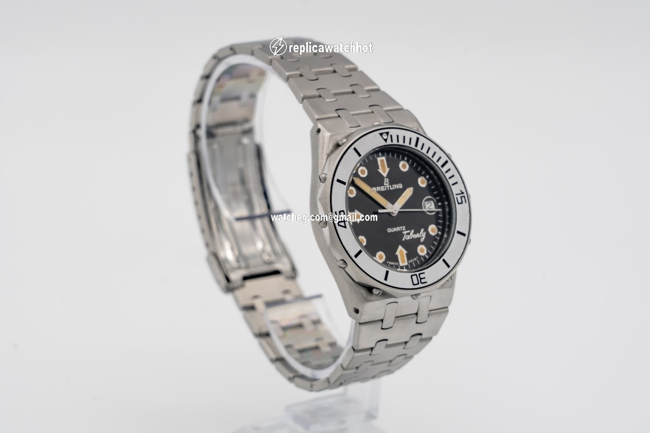 Breitling Mens watch Unisex Quartz Steel 80770N 4