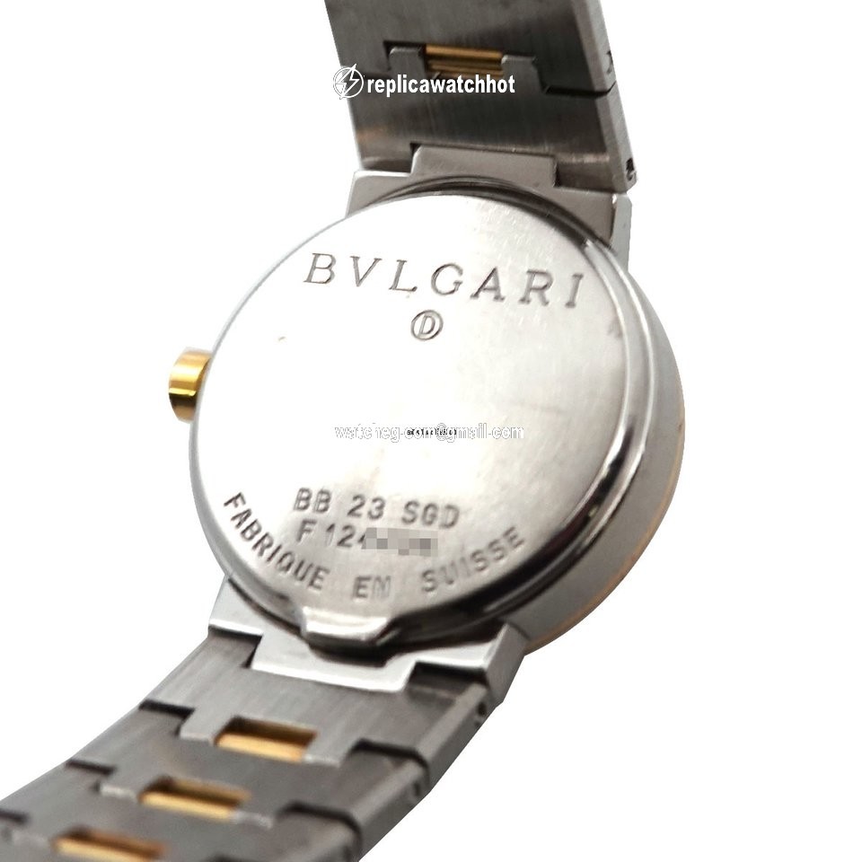 Bulgari Bulgari Womens watch Quartz Gold Steel BB 23 SGD 4