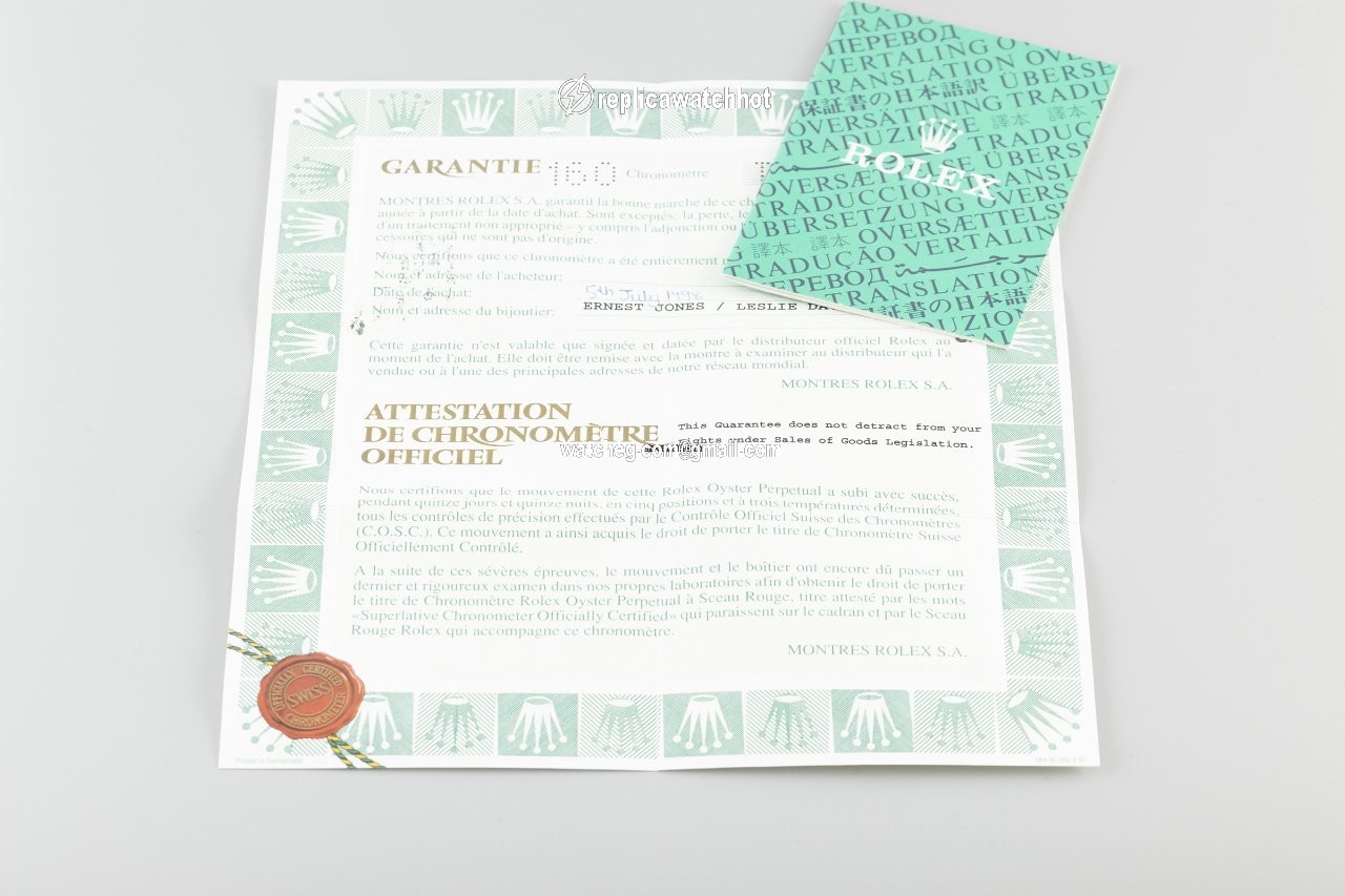 Rolex Oyster Perpetual Womens watch Gold Steel Automatic 67193 4
