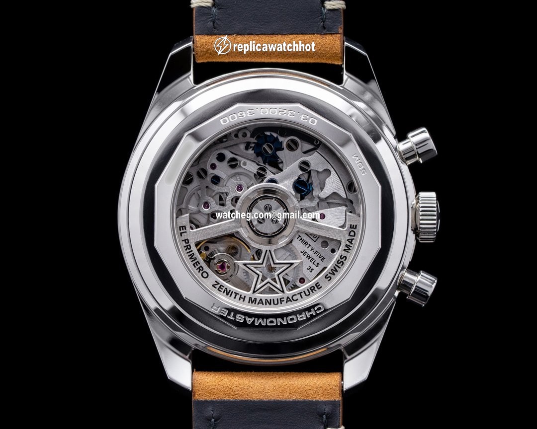 Zenith El Primero Chronomaster Mens watch Unisex Automatic Steel 03.3200.3600 21.C903 4