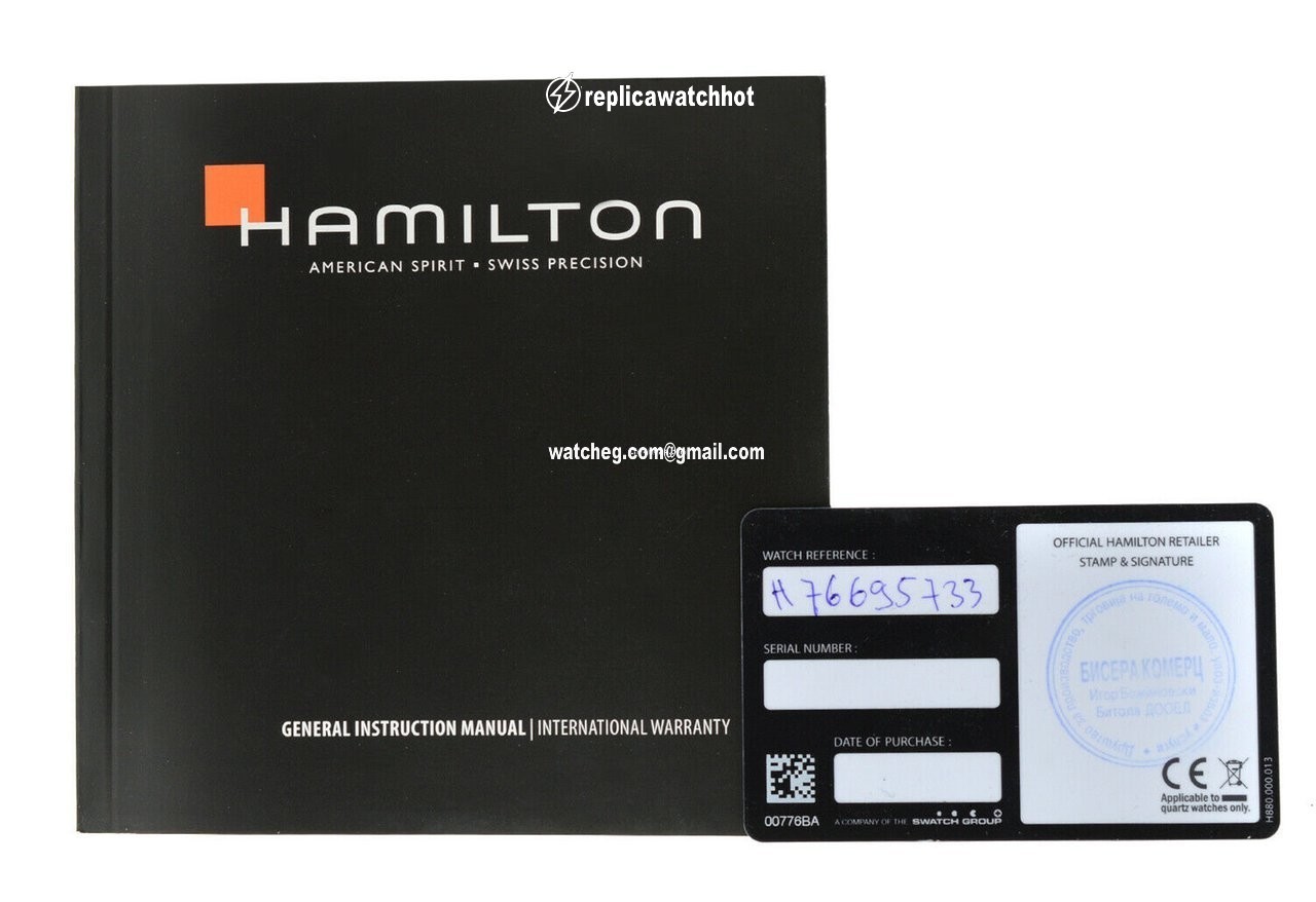 Hamilton Khaki Aviation Mens watch Unisex Automatic Steel H76695733 4