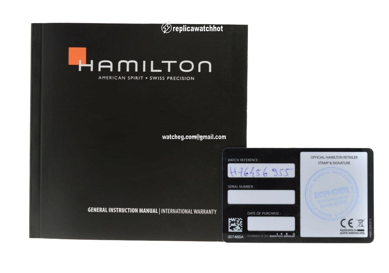 Hamilton Khaki Pilot Pioneer Mens watch Unisex Automatic Steel H76456955 4