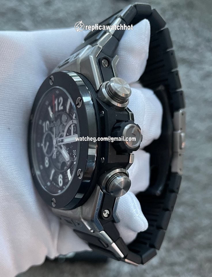 Hublot Big Bang Unico Mens watch Unisex Automatic Titanium 411.NM.1170.NM 4