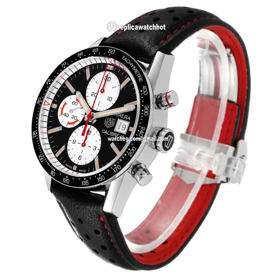 TAG Heuer Carrera Calibre 16 Mens watch Unisex Automatic Steel CV201AP.FC6429 4