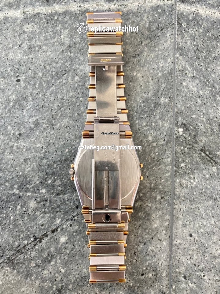 Omega Constellation Mens watch Unisex Quartz Gold Steel 1448 431 4
