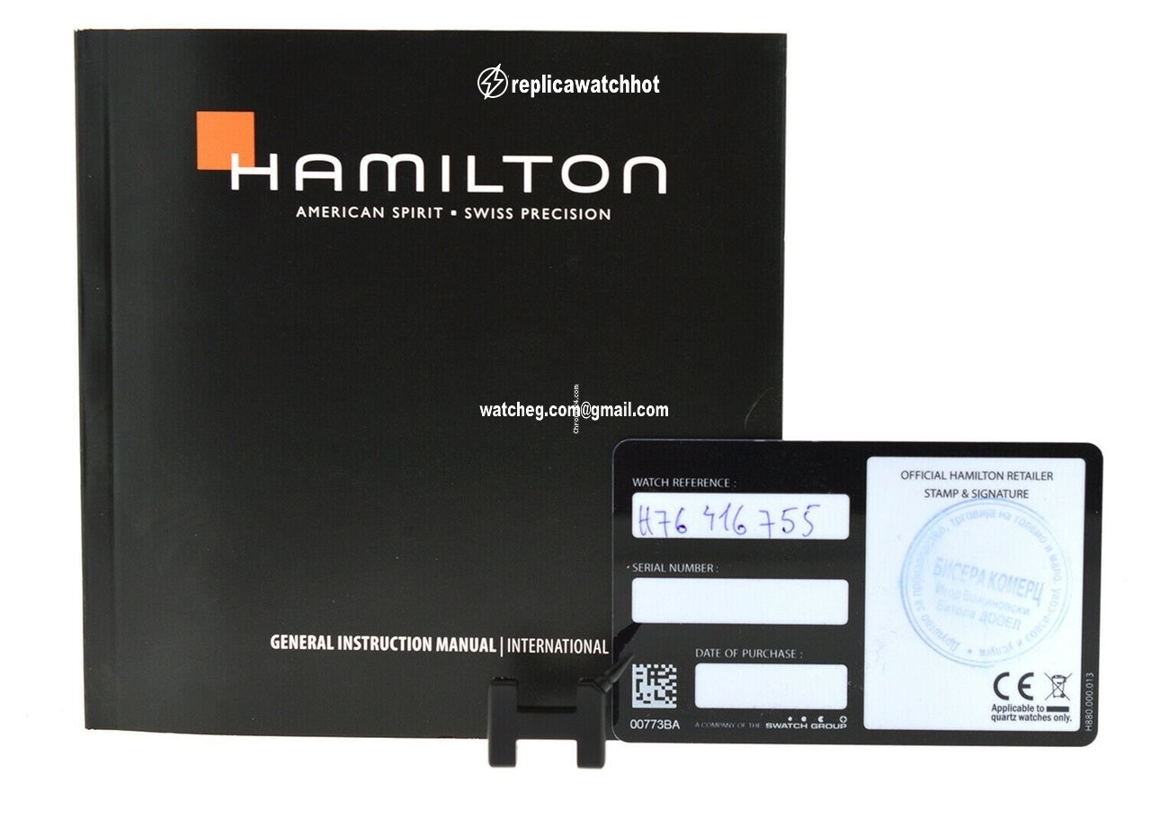 Hamilton Khaki Pilot Pioneer Mens watch Unisex Automatic Steel H76416755 4