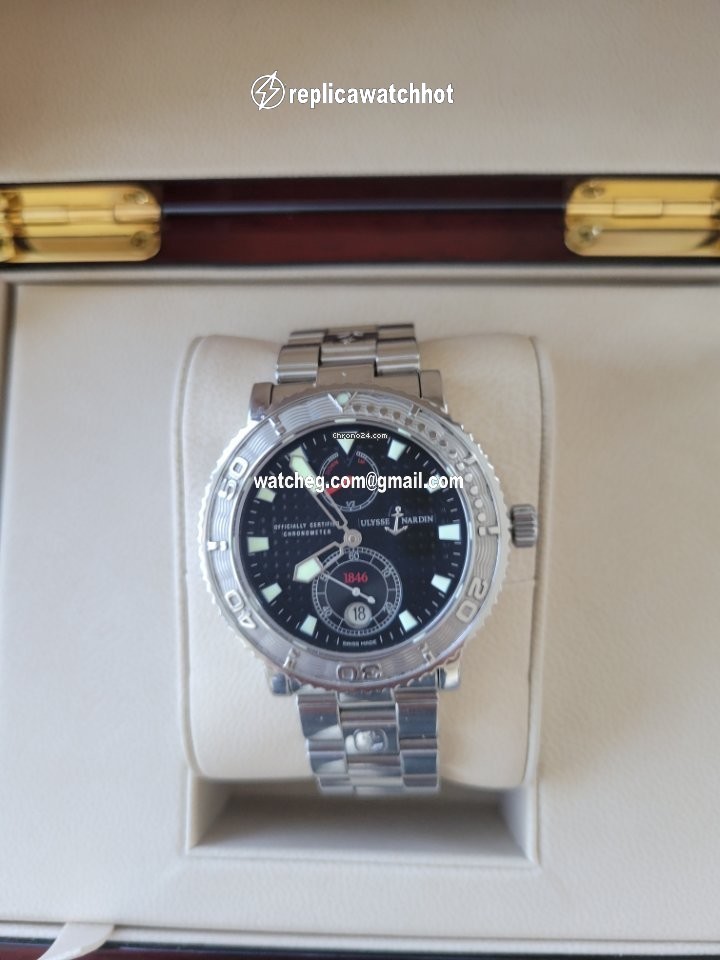 Ulysse Nardin Maxi Marine Diver Mens watch Unisex Automatic Steel 263-55 4