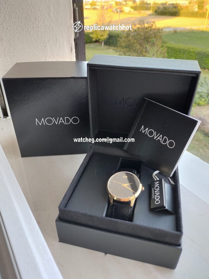 Movado Museum Mens watch Unisex Automatic Gold Steel 491361261 4
