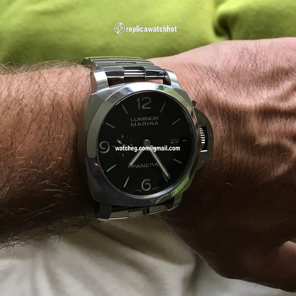 Panerai Luminor Marina 1950 3 Days Automatic Mens watch Unisex Automatic Steel PAM 00328 4