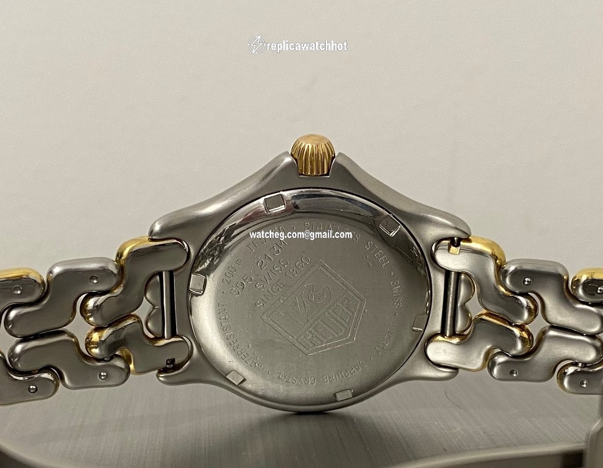 TAG Heuer Mens watch Unisex Quartz Gold Steel S95.206M 4