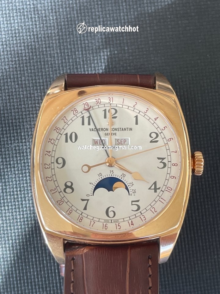 Vacheron Constantin Harmony Mens watch Unisex Automatic Rose gold 4000S 000R-B123 4