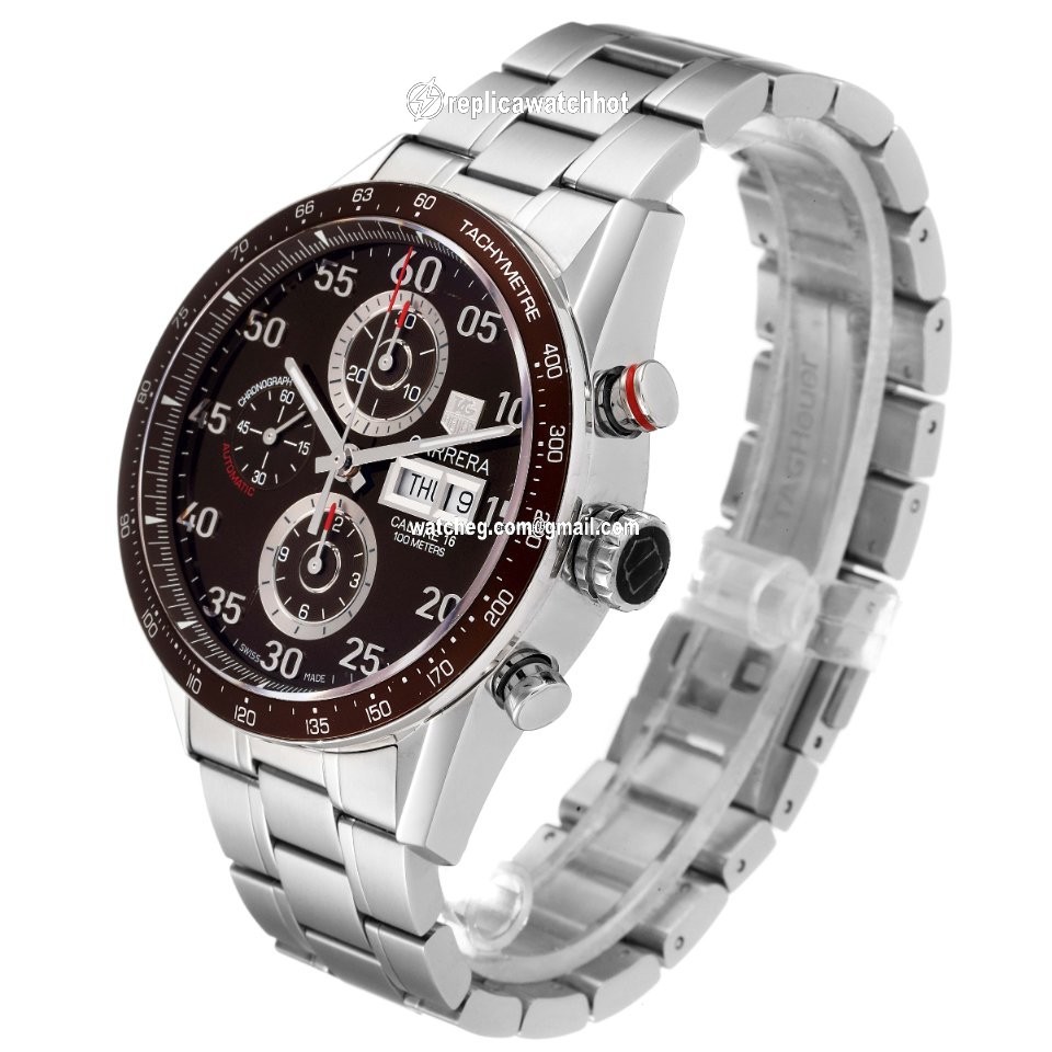 TAG Heuer Carrera Calibre 16 Mens watch Unisex Automatic Steel CV2A12.FC6236 4
