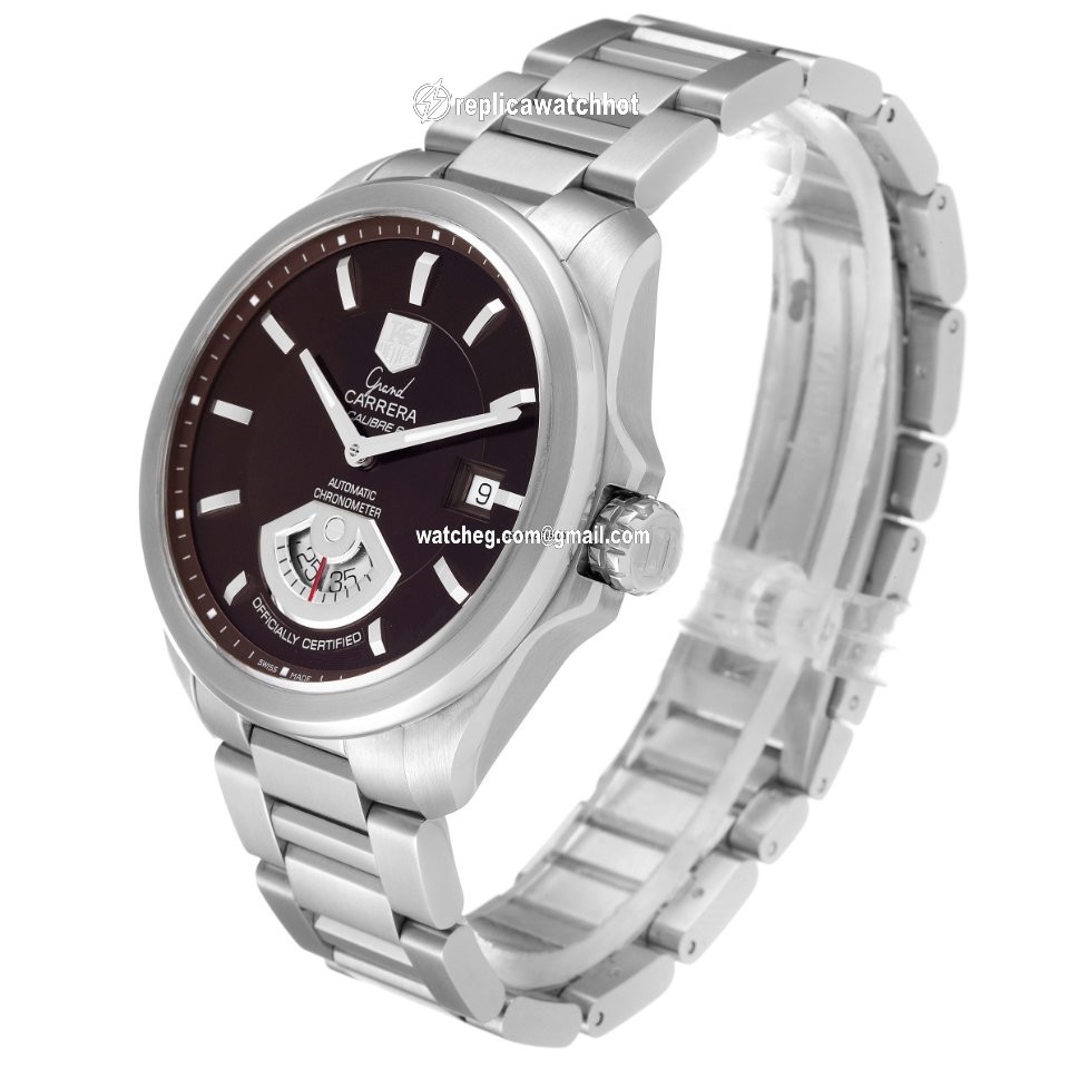 TAG Heuer Grand Carrera Mens watch Unisex Automatic Steel WAV511C.BA0900 4
