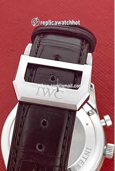 IWC Portuguese Chronograph Mens watch Unisex Automatic Steel IW3714-47 4