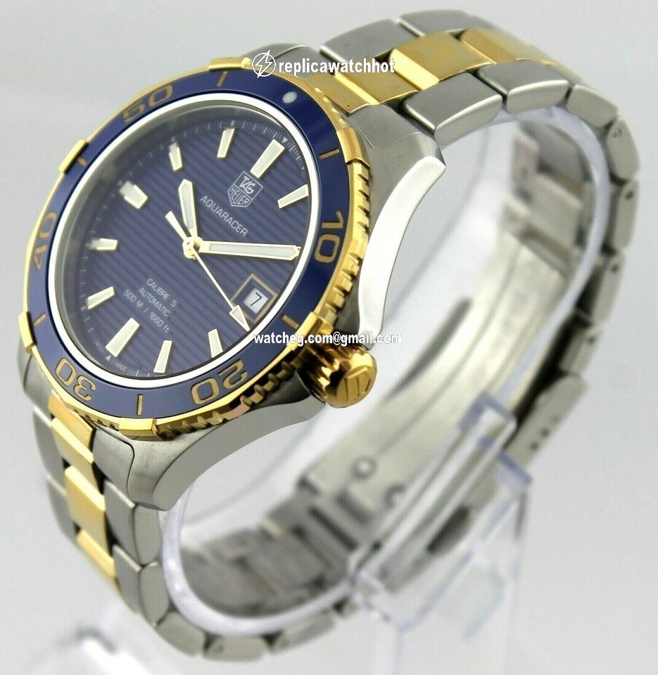 TAG Heuer Aquaracer 500M Mens watch Unisex Automatic Gold Steel WAK2120.BB0835 4
