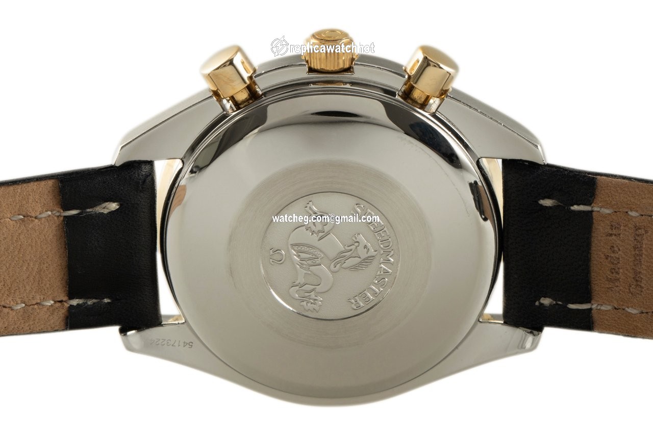 Omega Speedmaster Date Mens watch Unisex Automatic Gold Steel 3311.10.00 4