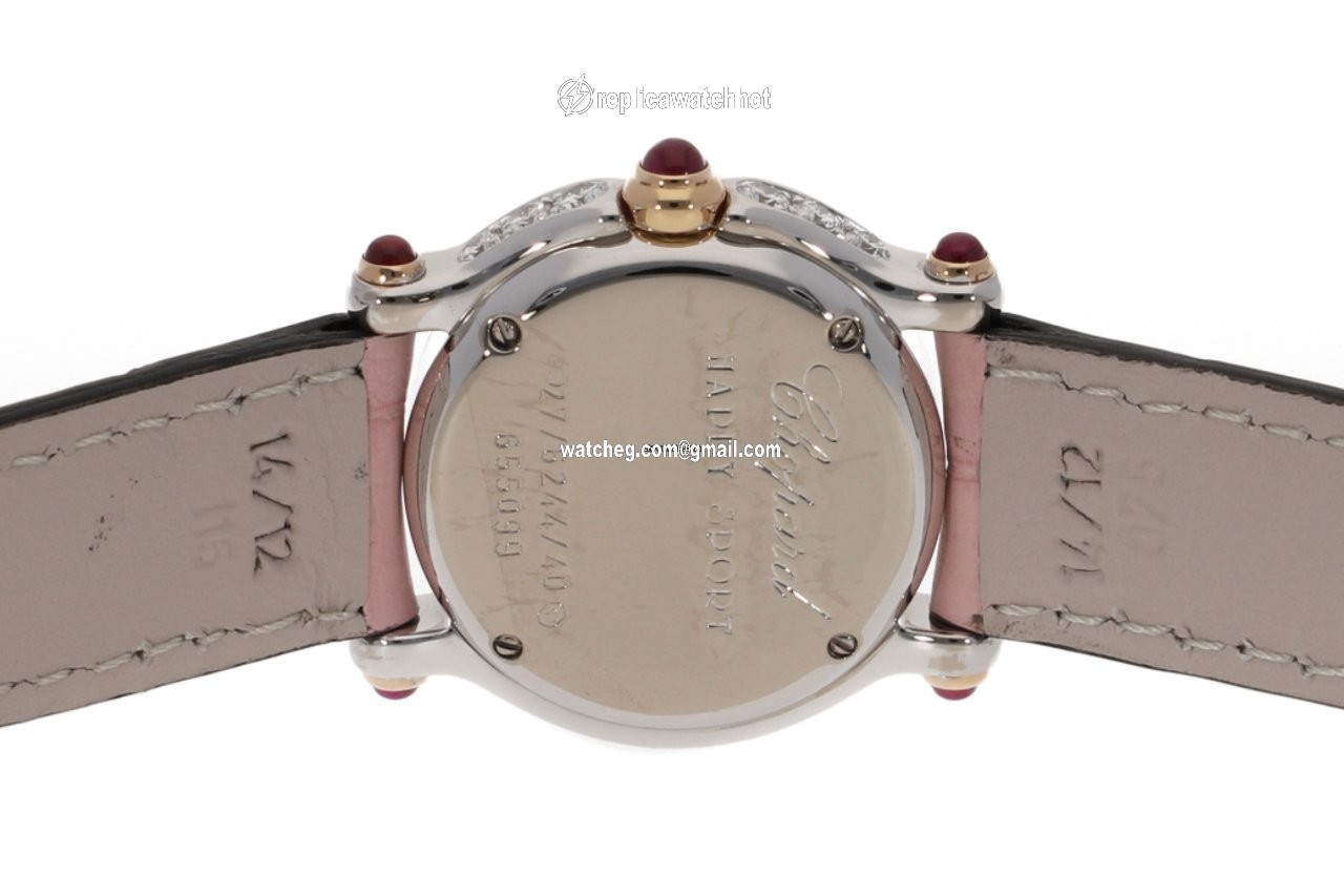 Chopard Happy Sport Womens watch Quartz White gold 27 6244 40 4