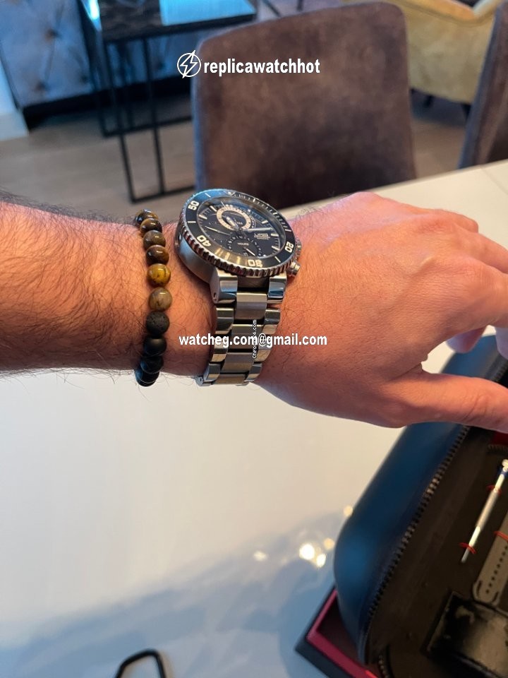 Oris Carlos Coste Limited Edition Mens watch Unisex Automatic Titanium 01 674 7655 7184-Set 4
