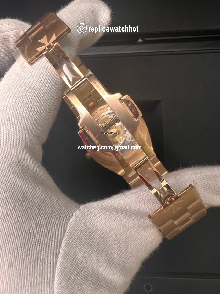 Vacheron Constantin Overseas Mens watch Unisex Automatic Rose gold 4300V 120R-B064 4