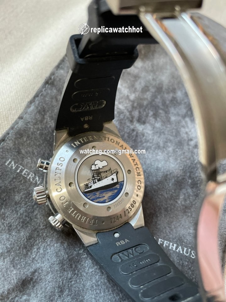 IWC Aquatimer Chronograph Mens watch Unisex Automatic Steel IW378203 4