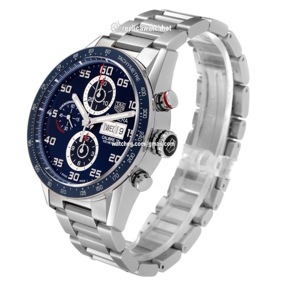 TAG Heuer Carrera Calibre 16 Mens watch Unisex Automatic Steel CV2A1V.BA0738 4