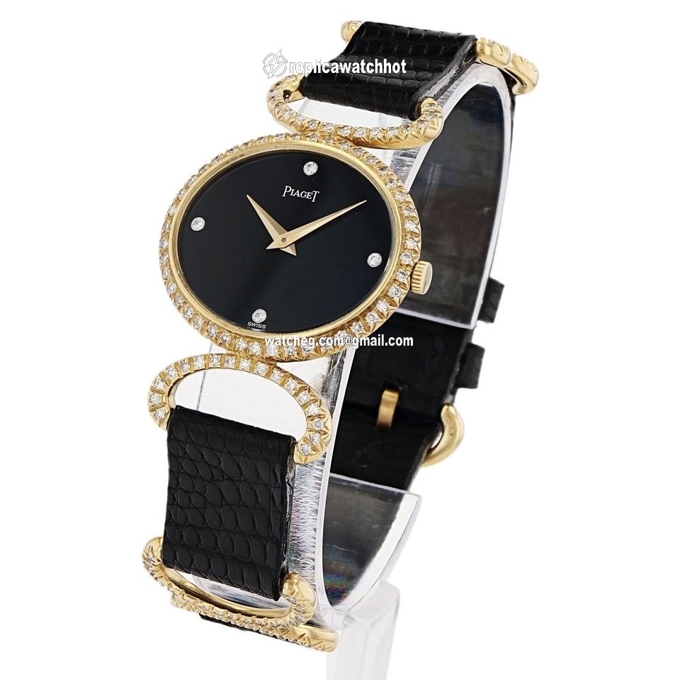 Piaget Womens watch Quartz Yellow gold NUMBER 9802DB 4