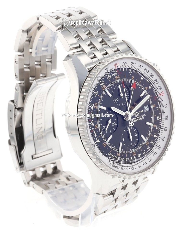 Breitling Navitimer World Mens watch Unisex Automatic Steel A2432212.B726.443A 4