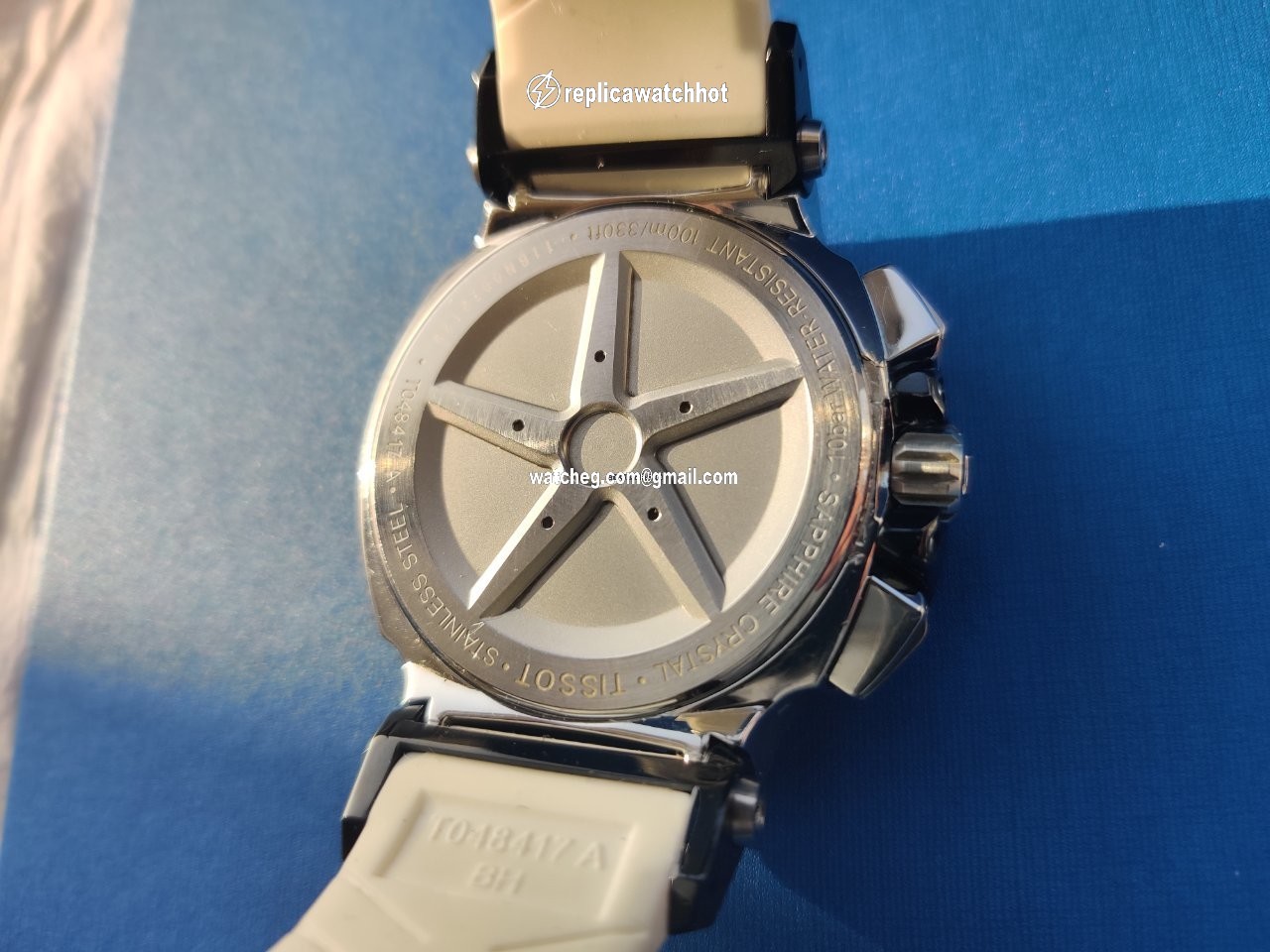Tissot T-Race Mens watch Unisex Quartz Steel T048417A 4