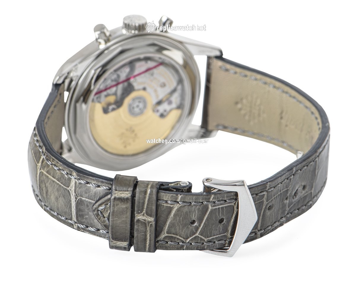 Patek Philippe Annual Calendar Chronograph Mens watch Unisex Automatic Platinum 5960P-001 4