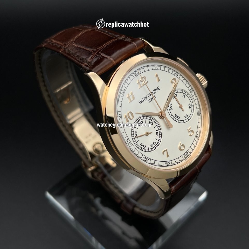 Patek Philippe Chronograph Mens watch Unisex Manual winding Rose gold 5170R-001 4