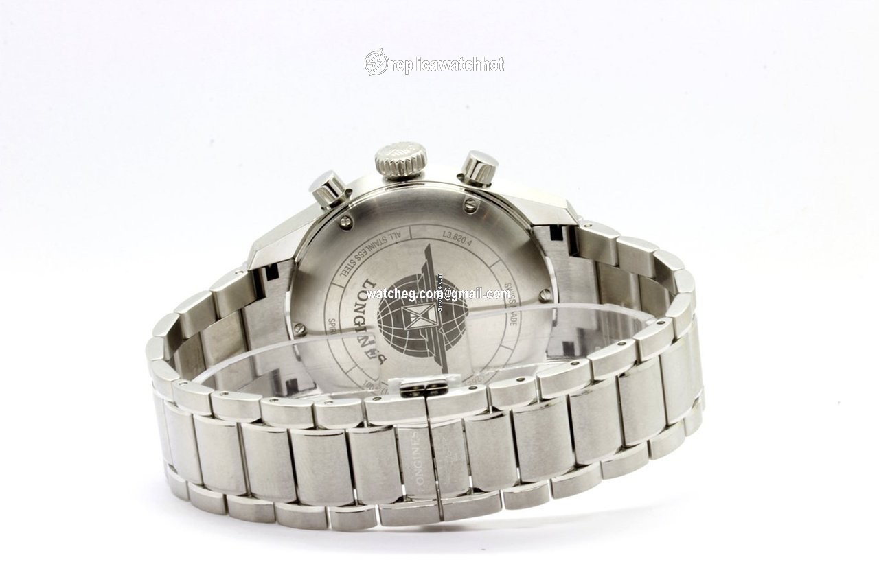 Longines Spirit Mens watch Unisex Automatic Steel L3.820.4.93.6 4