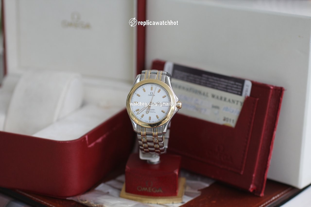 Omega Seamaster Mens watch Unisex Automatic Gold Steel 2301.21.00 4