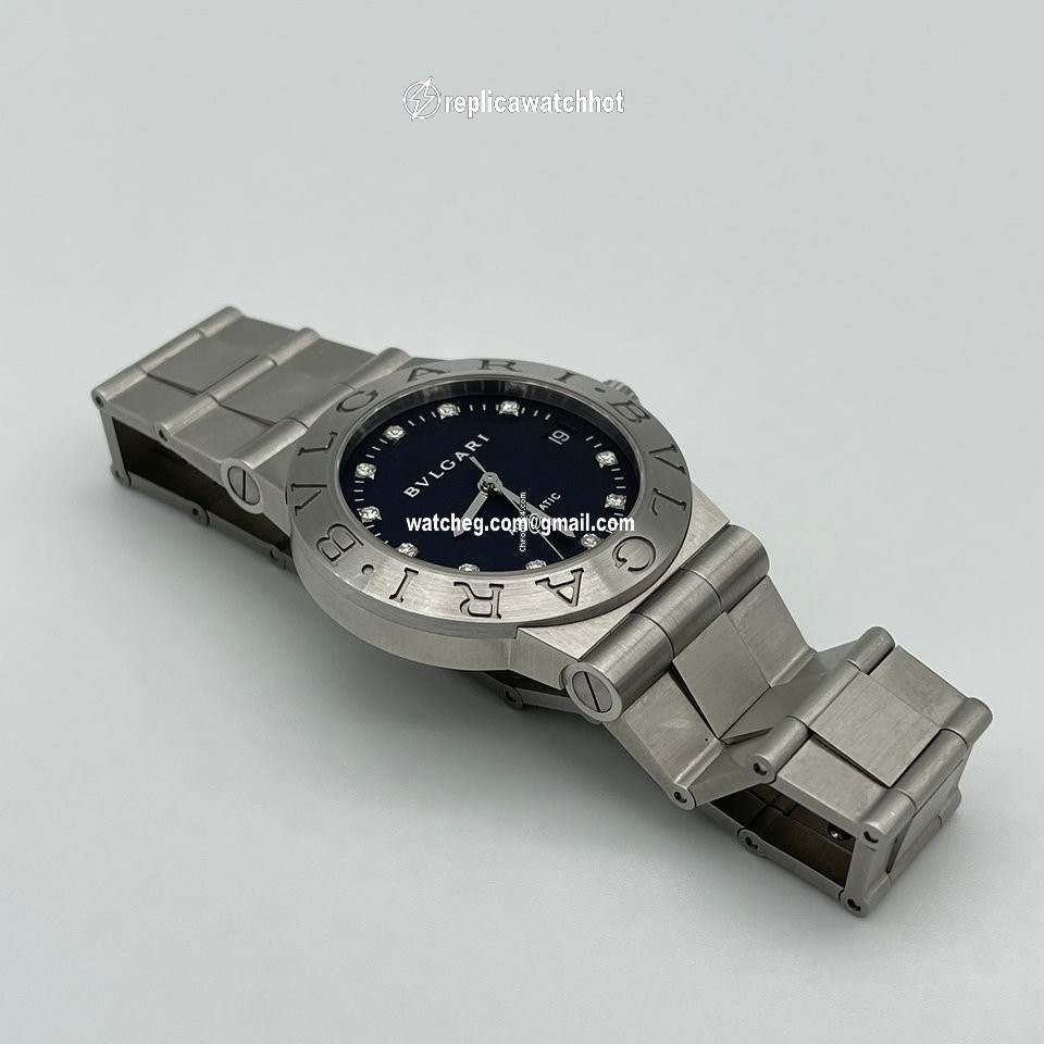 Bulgari Diagono Mens watch Unisex Automatic Steel LCV 35 S 4