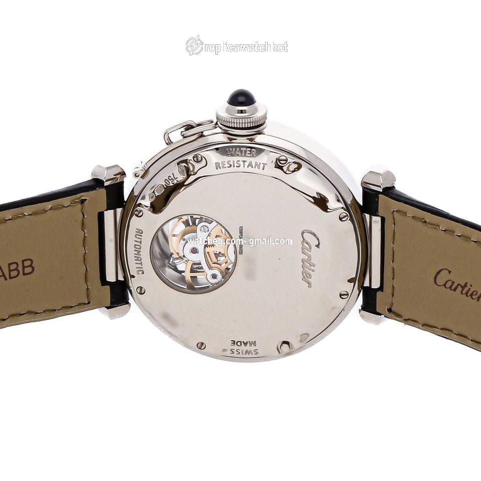 Cartier Pasha Mens watch Unisex Automatic White gold W3017751 4