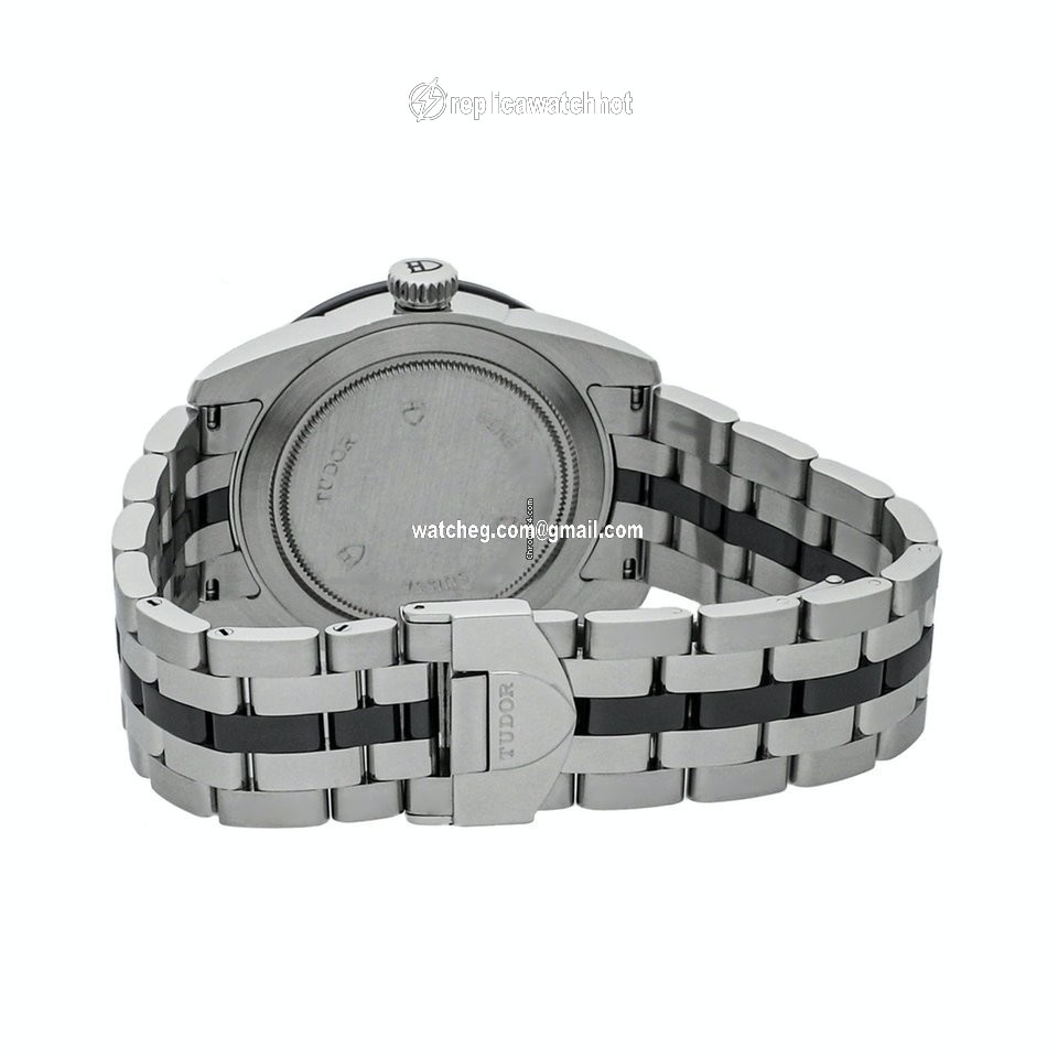 Tudor Glamour Date-Day Mens watch Unisex Automatic Steel 56010N SLV DI BRC 4
