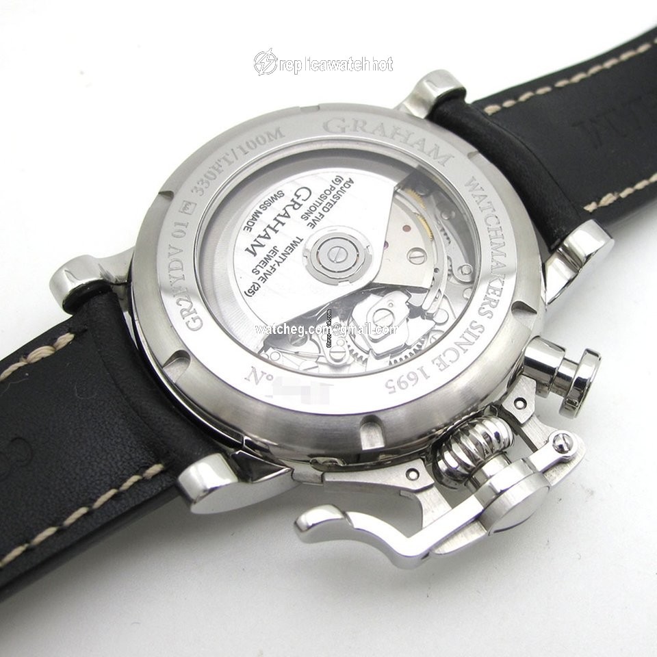 Graham Chronofighter Mens watch Unisex Automatic Steel 2CVAS.B21A 4