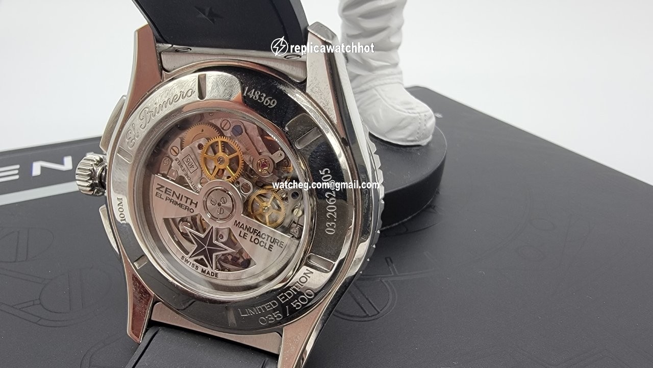 Zenith El Primero Stratos Flyback Mens watch Unisex Automatic 03.2062.405 4