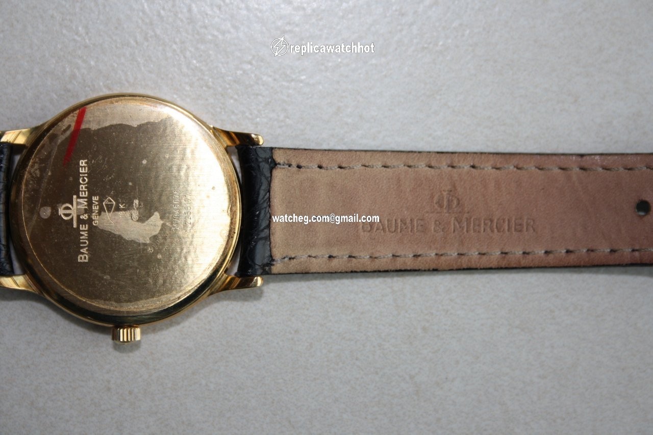 Baume & Mercier Classima Mens watch Unisex Manual winding Yellow gold MV045088 4