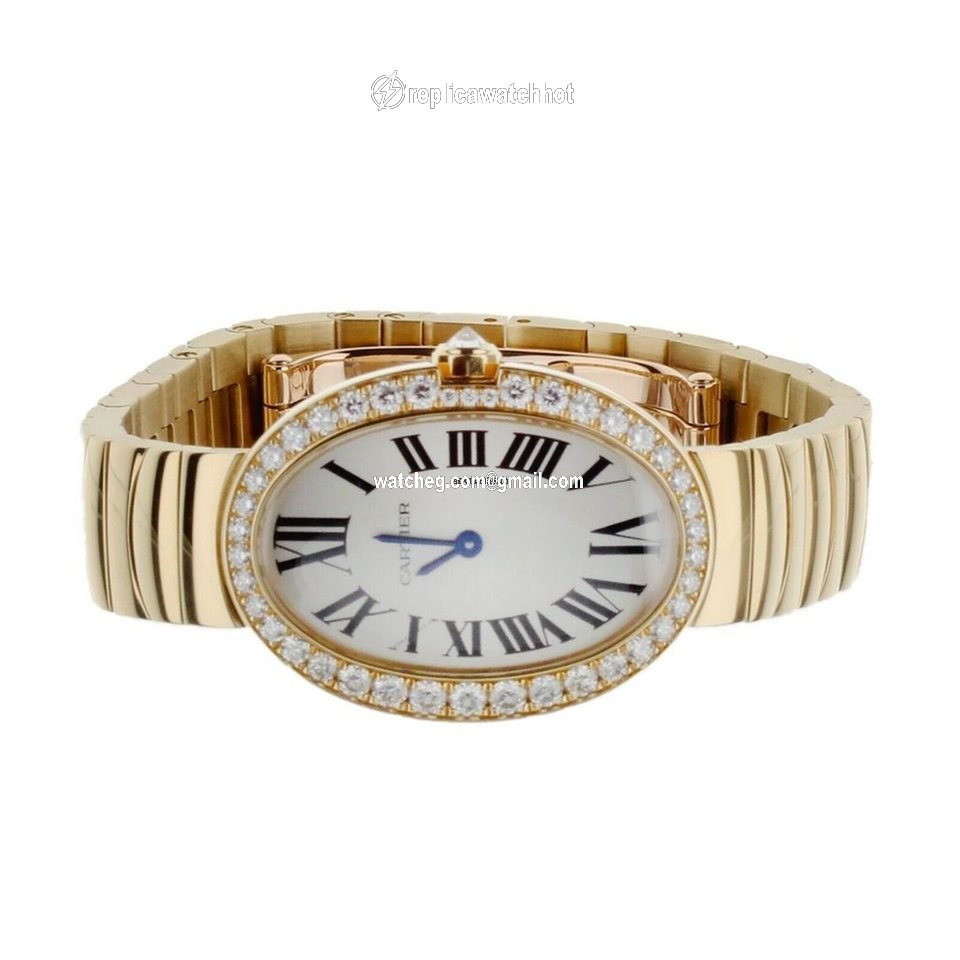 Cartier Baignoire Womens watch Quartz Yellow gold WB520002 4