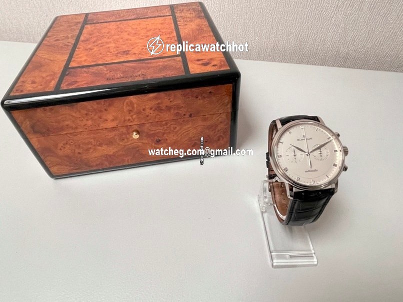 Blancpain Villeret Mens watch Unisex Automatic White gold 4082-1542-55 4