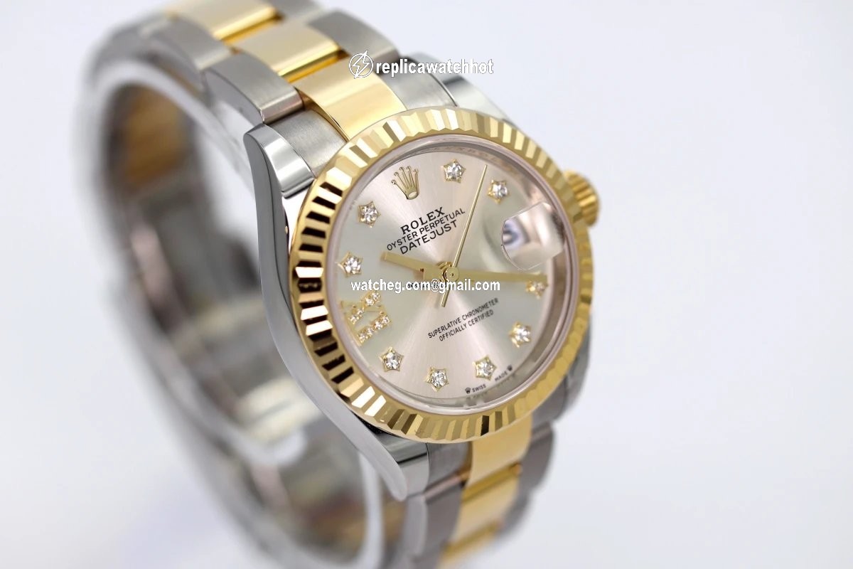 Rolex Lady-Datejust Womens watch Gold Steel Automatic 279173 4