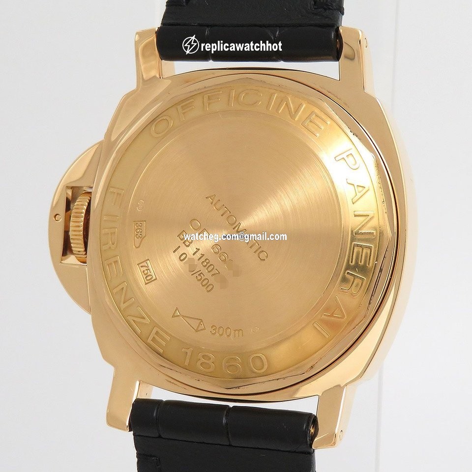 Panerai Luminor Marina Automatic Mens watch Unisex Automatic Yellow gold PAM00140 4