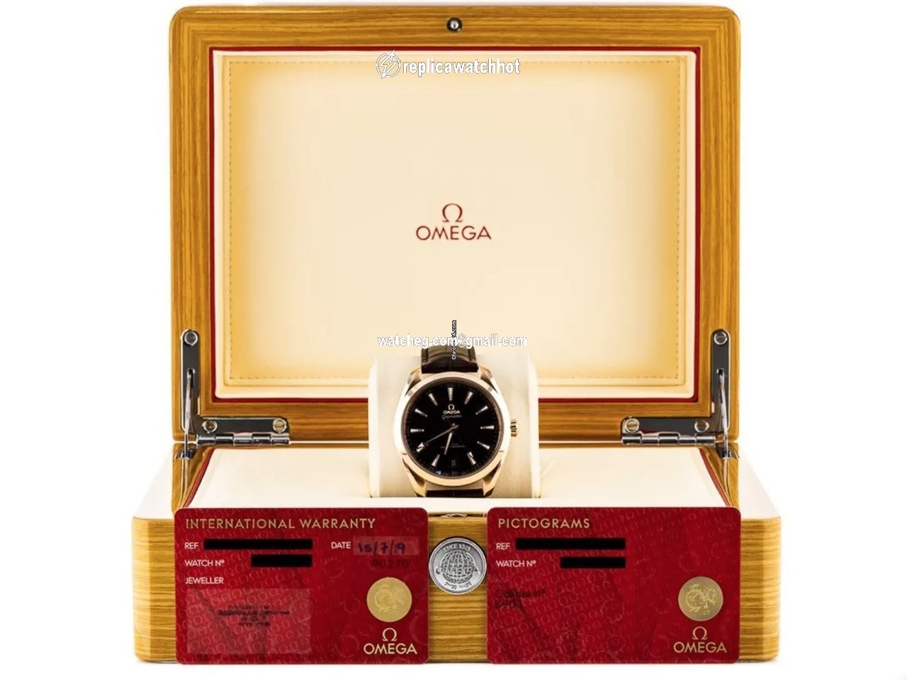 Omega Seamaster Aqua Terra Mens watch Unisex Automatic Rose gold 220.53.41.21.13.001 4