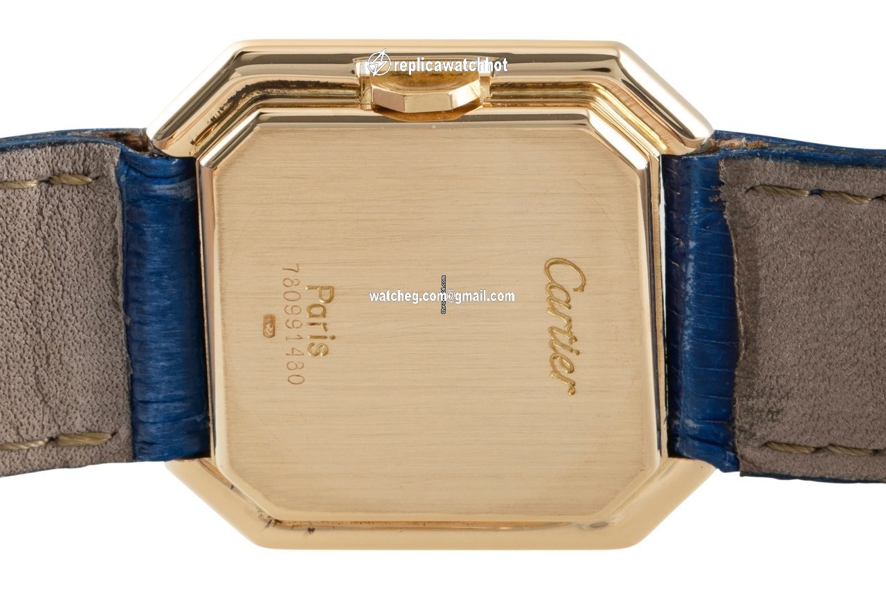 Cartier Womens watch Manual winding Yellow gold 7809 4