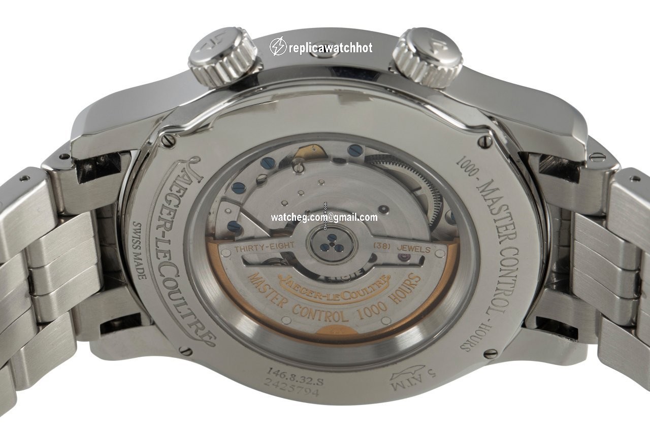Jaeger-LeCoultre Master World Geographic Mens watch Unisex Automatic Steel 146.8.32.S 4
